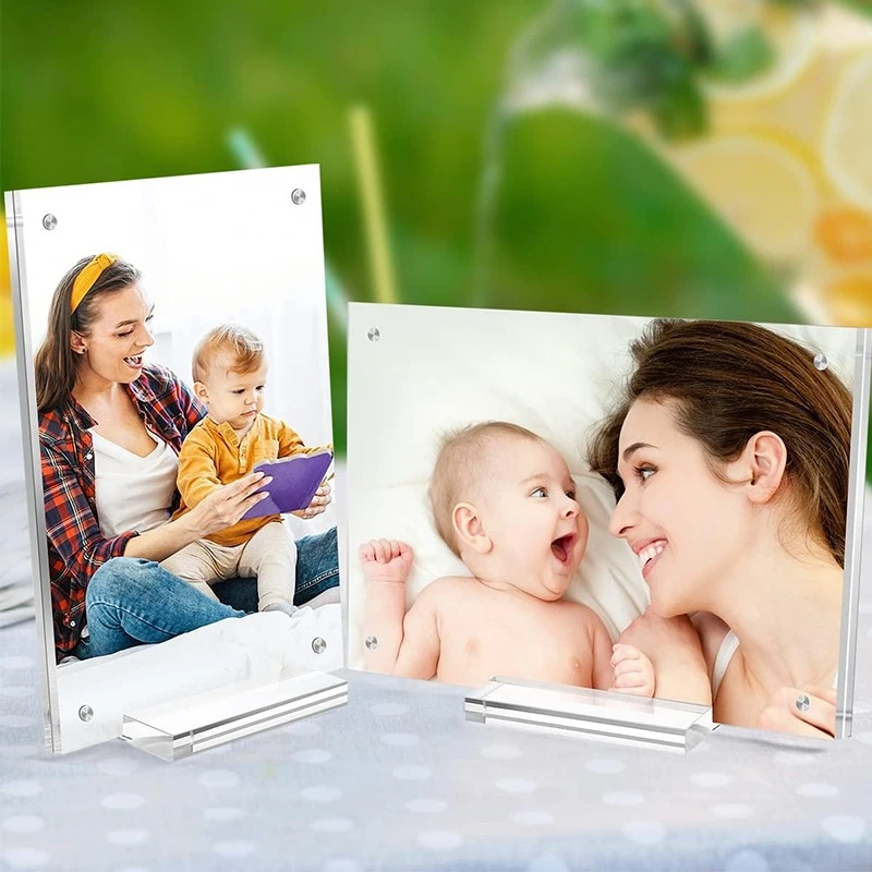 Acrylic Photo Frame With Acrylic Stand high quality